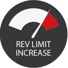 Where applicable we are able to raise the RPM limiter enabling a wider RPM band for performance. This is available on both petrol and diesel engines.